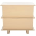thumbnail image 2 of SAFAVIEH Rodney Contemporary 2 Drawer Nightstand, White Wash (23.6 in. W x 17 in. D x 21.6 in. H), 2 of 13