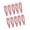 Pink, variant on 10 Piece Massive Decorative Hair Clip For Women Cool And Unique Hairpin Headwear For Casual Wear And Festivals