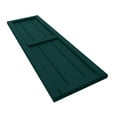 thumbnail image 6 of Ekena Millwork 21 1/2"W x 31"H True Fit PVC, Four Board Framed Board-n-Batten Shutters, Thermal Green (Per Pair - Hardware Not Included), 6 of 8
