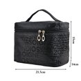 thumbnail image 3 of Makeup Bag Fashion Large Capacity Portable Cosmetic Bag Toiletry Bag for Travel, 3 of 6