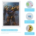 thumbnail image 3 of Transformers Diamond Art Painting Kits for Adults, 5D Diamond Art Full Drill Round Rhinestone Diamond Art Kits, DIY Diamond Dots Arts Craft for Home Wall Decor, 3 of 9