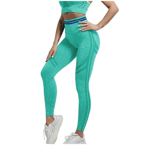 ZKCCNUK Pants for Women Fashion Yoga Leggings Fitness Running Gym Ladies Sports Active Pants S-L
