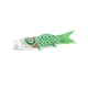 thumbnail image 5 of Bandera Koinobori, manga de viento de carpa japonesa, bandera de pez, cometa, decoración colgante, koi japonés Verde, 5 of 9
