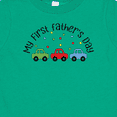 thumbnail image 4 of Inktastic My First Fathers Day with Red, Blue, and Green Cars Boys or Girls Baby T-Shirt, 4 of 5