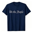 thumbnail image 5 of We The People T Shirt for Men Summer Short Sleeve Crewneck Loose 4th of July Shirts Patriotic T-Shirts, 5 of 5