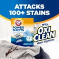 thumbnail image 4 of Power Sheets Laundry Detergent Plus Stain Fighters, Clean Cotton Scent, 52 Count, 104 Medium Loads, 4 of 5
