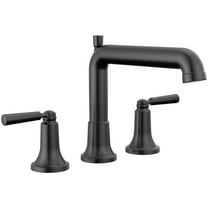 Delta T2736 Saylor Deck Mounted Roman Tub Filler - Black