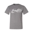 thumbnail image 2 of Wild Bobby, Enjoy Jesus Christ and Thou Shalt Never Thirst Coke Parody Inspirational/Christian Men's Graphic T-Shirt, Heather Grey, Small, 2 of 5