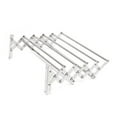 WANCQ Wall Mounted Clothes Drying Rack Stainless Steel Retractable