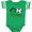 Football Green and White, variant on Inktastic Go, Brazil- Soccer, Football Boys or Girls Baby Bodysuit
