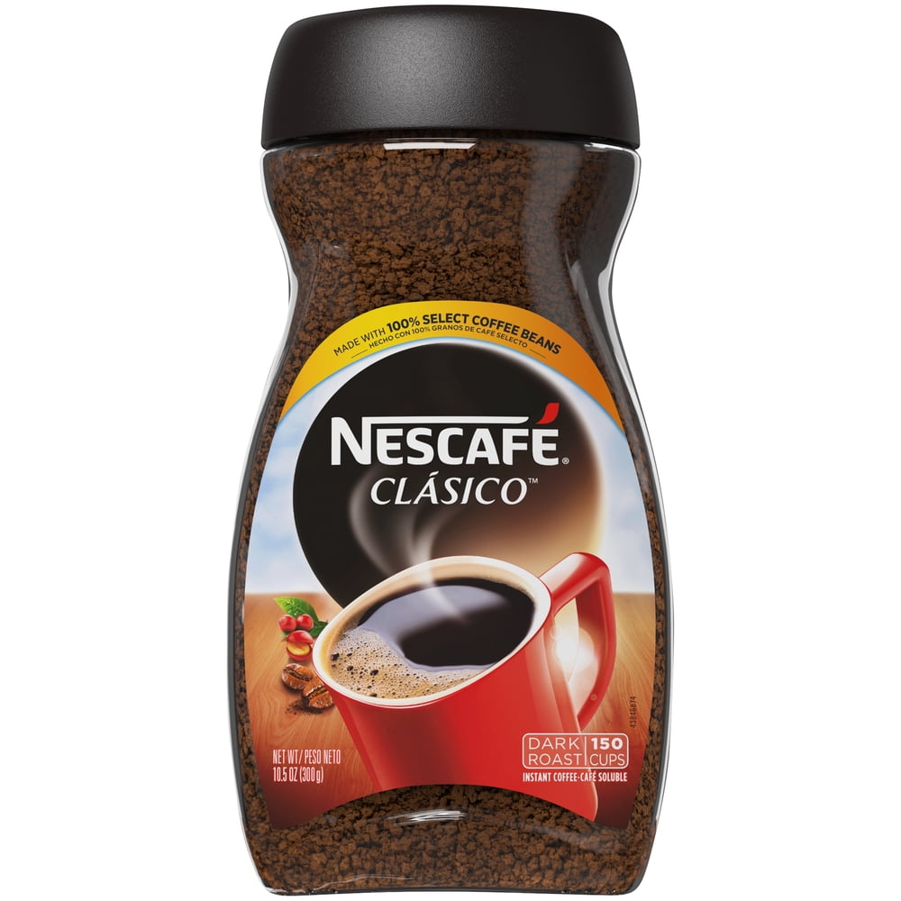 Photo 1 of (8 Pack) NESCAFE CLASICO Dark Roast Instant Coffee 10.5 oz Jar ex july 31 2025