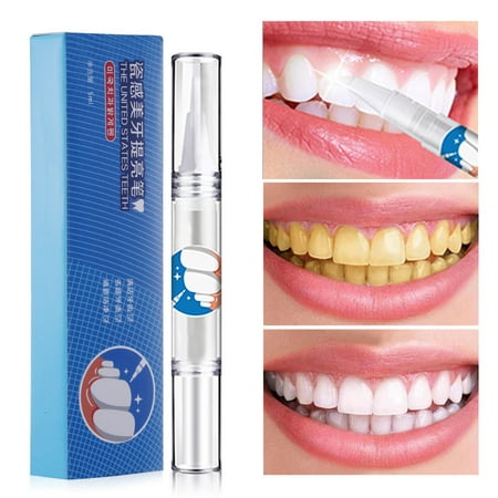Teeth Whitening Gel Pen Quick Remove Stain Yellow Teeth Whitening White (Best Way To Remove Yellow Stains From White Shirts)