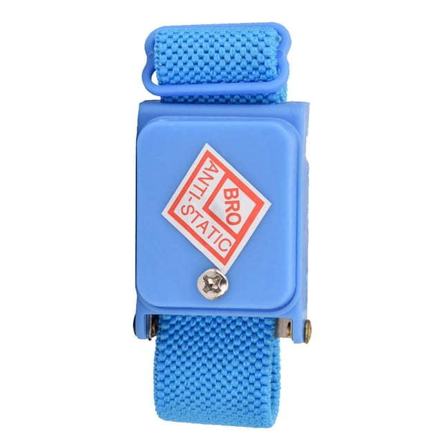 Pulsera Antistática Pulsera De Cinta De Muñeca ESD Para Trabajo Electrónico Para Trabajo Electrónico Con Correa Ajustable Protección De Descarga De 0.1 Contra Descarga
