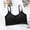 Black, variant on Tag Free Micro Modal Teen Training Bra Anti-Chafing Sweat Wicking U Scoop Neck Slim Fit Invisible Layering Undergarment for Puberty School Girls 9 To 16 Years Old White XL