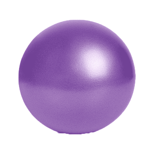 BESTSKY Exercise Ball Boost Core Strength Pilates Ball Full-Body Workout Excersing Ball Lightweight and Portable Purple