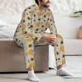 thumbnail image 7 of Hirioo Fall Thanksgiving Day for Men's Pajama Sets 2 Piece Pjs Men's Long-Sleeved Pajama Set Button Down Sleepwear,S-XXL-Large, 7 of 7