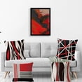 thumbnail image 2 of relayinert Housses de Coussin Décoratives en Polyester Rouge et Noir, Durables W0081-25, 2 of 6