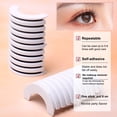 thumbnail image 3 of HLONK 10 Pcs/boîte Bandes pour Cils Souples Imperméables Bonne Adhérence Réutilisables Auto-Adhésives Sans Colle Bande pour Cils pour Femmes, 3 of 8