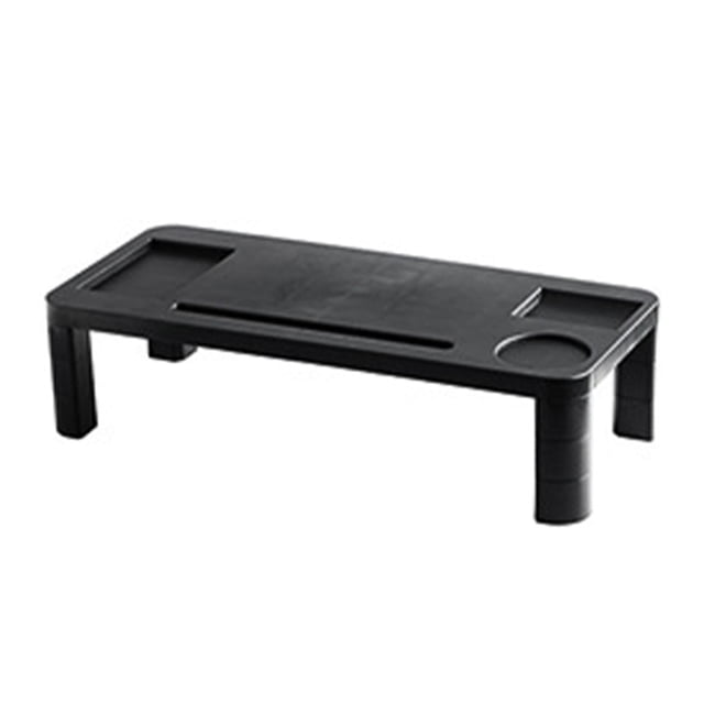Soporte vertical para monitor con soporte para teléfono y ranura para bolígrafo 3 Estante para escritorio , Extendido shamjiam Elevador de soporte para monitor