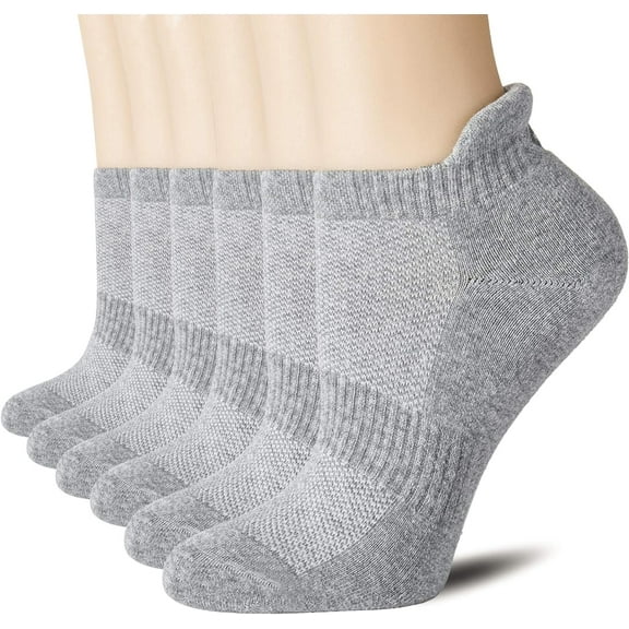 6 Pairs Ankle Athletic Running Socks Low Cut Sports Tab Socks for Men and Women