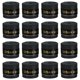 thumbnail image 1 of Uxcell 43.3" Round Groove Non-Slip PU Tennis Racket Overgrip Tape Wraps Black 16 Pack, 1 of 7