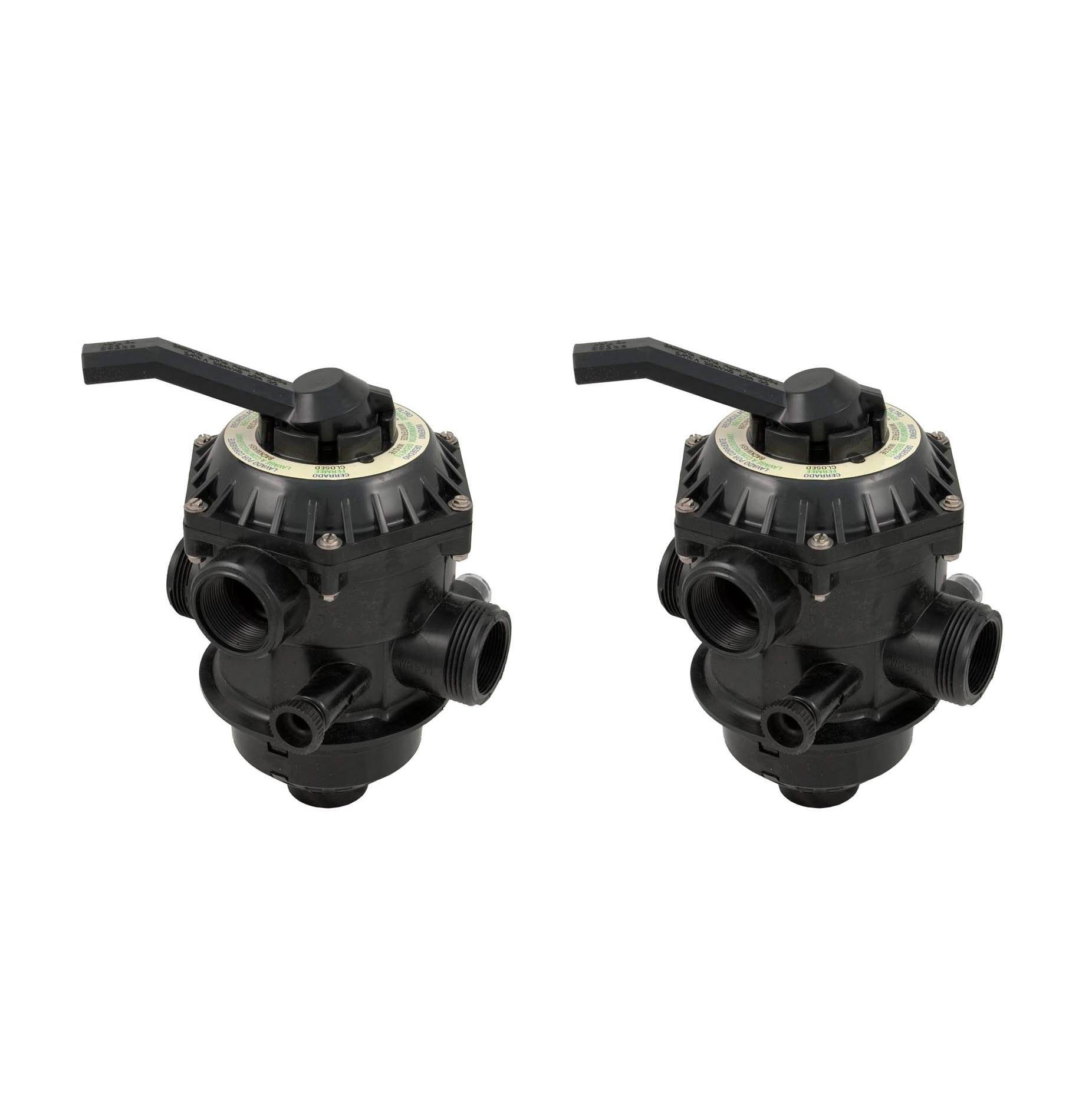 Pentair 262506 Pool Sand Filter 1.5" Top Mount Multiport Backwash Valve