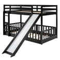 thumbnail image 6 of Twin Over Bunk Bed With Slide - Add Excitement To Bedroom In And Long-lasting, 6 of 7