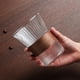 thumbnail image 1 of Vaso de Café, Vidrio Rayado Vertical Taza, Vaso Anti-escaldaduras para el Hogar con Almohadilla Aislante Extraíble, Adecuado para Café, Vaso de Cola, Opciones de Regalo Creativas, 1 of 4
