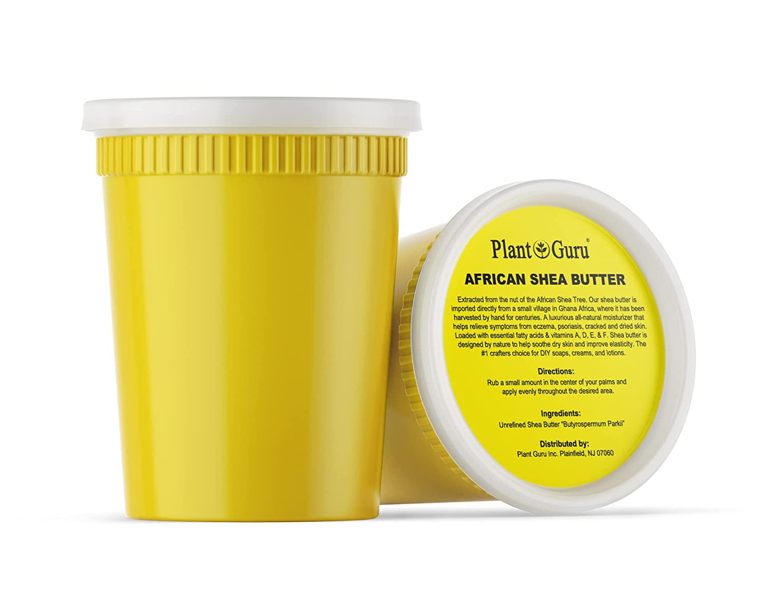 Raw African Shea Butter 32 oz. Bulk 100% Pure Natural Unrefined Organic Yellow Imported From Ghana DIY Crafts, Body, Lotion, Cream, lip Balm, Soap Making, Eczema, Psoriasis, Stretch Marks.