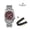 Red, variant on Voyager Field Watch Titanium Automatic Dive Wristwatch 100M Waterproof Titanium Bracelet Top Clock Military Watch Men