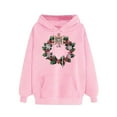 thumbnail image 4 of Birdeem Hauts Dénudés pour Femmes, Sweat à Capuche Imprimé à Manches Longues, Tenue d'Entraînement, 4 of 6