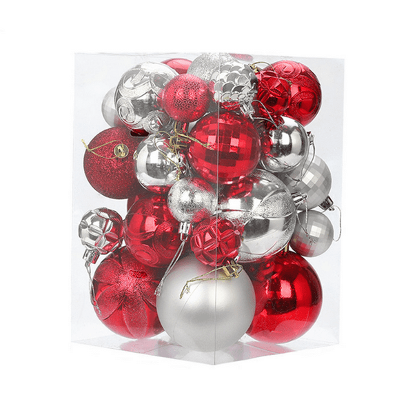 Christmas Ball Ornaments Shatterproof Christmas Ornaments Set Decorations for Xmas Tree Balls
