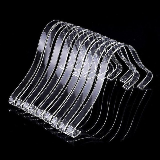 "5 Pairs Acrylic Clear Sandal Shoes Display Stand Inserts Holders Shoe Display Rack Shoe Support For Women's Shoes"
