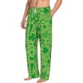 thumbnail image 2 of Xecao St Patrick's Day Men's Straight Lounge Pajama Pants: The Ultimate in Comfortable Sleepwear, 2 of 9