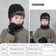 thumbnail image 4 of Muyoka Conjunto de guantes de bufanda de gorro de invierno cálido Unisex Gorro de punto térmico Calentador de cuello Kit de guantes de pantalla táctil 3 en 1 Gorro interior de lana Bufanda Guantes Kit Muyoka Hogar, 4 of 6