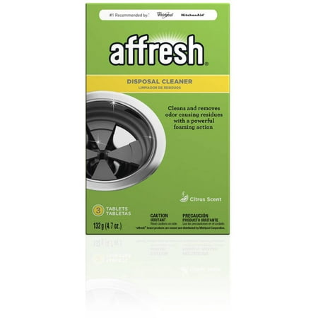 (2 pack) Affresh Citrus Scent Disposal Cleaner Tablets, 3