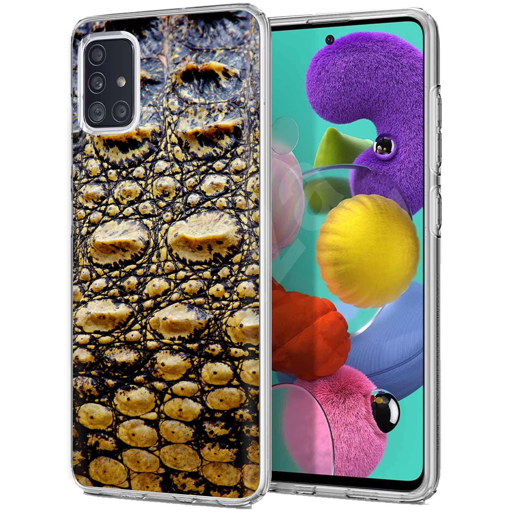 TPU Phone Case for Samsung Galaxy A71 5G Crocodile Kuwait