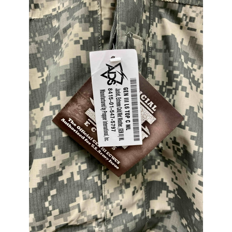 New Us Army Issue Ecwcs Gen III Level 6 Gore Tex Acu Digital New Us Army Issue Ecwcs Gen III Level 6 Gore Tex Acu Digital