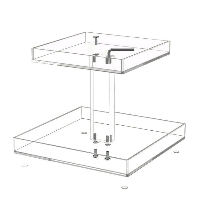 Goriertaly Storage For Perfumes Organizer Countertop Acrylic Perfumes Cosmetik