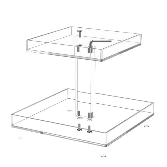 maskred Storage Box Perfumes Organizer Countertop Cosmetick Rack For Acrylic Perfumes Storage Display Stand Countertop
