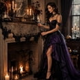 thumbnail image 4 of Aoznliie Halloween Fireplace Cover, Black Lace Bat Mantel Scarf for Fireplace Decor, 79x20 inch Gothic Halloween Decor for Mantel, Black, 4 of 6