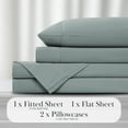 thumbnail image 3 of Stylish Pleated Hem 21-inch Extra Deep Pocket Comfortable Microfiber Sheet Set by Southshore Fine Linens, 3 of 10