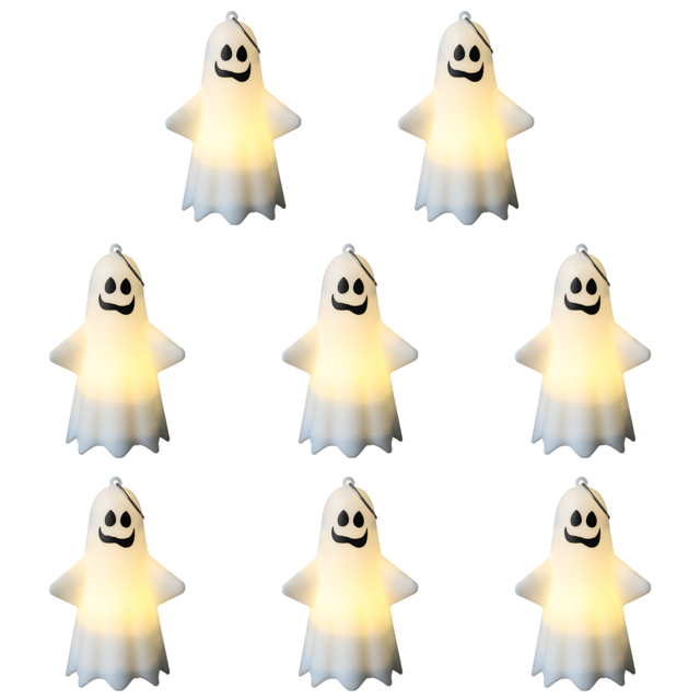 Noche Fantasma Halloween Mesa para Interior Y Exterior (boca Torcida)