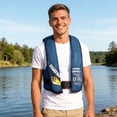 thumbnail image 4 of Nnndbs Automatic Inflatable Life Jacket for Adults, Self Inflating PFD Life Vest with CO2 Cartridge, Lightweight Compact for Kayak Fishing Boating, 4 of 4