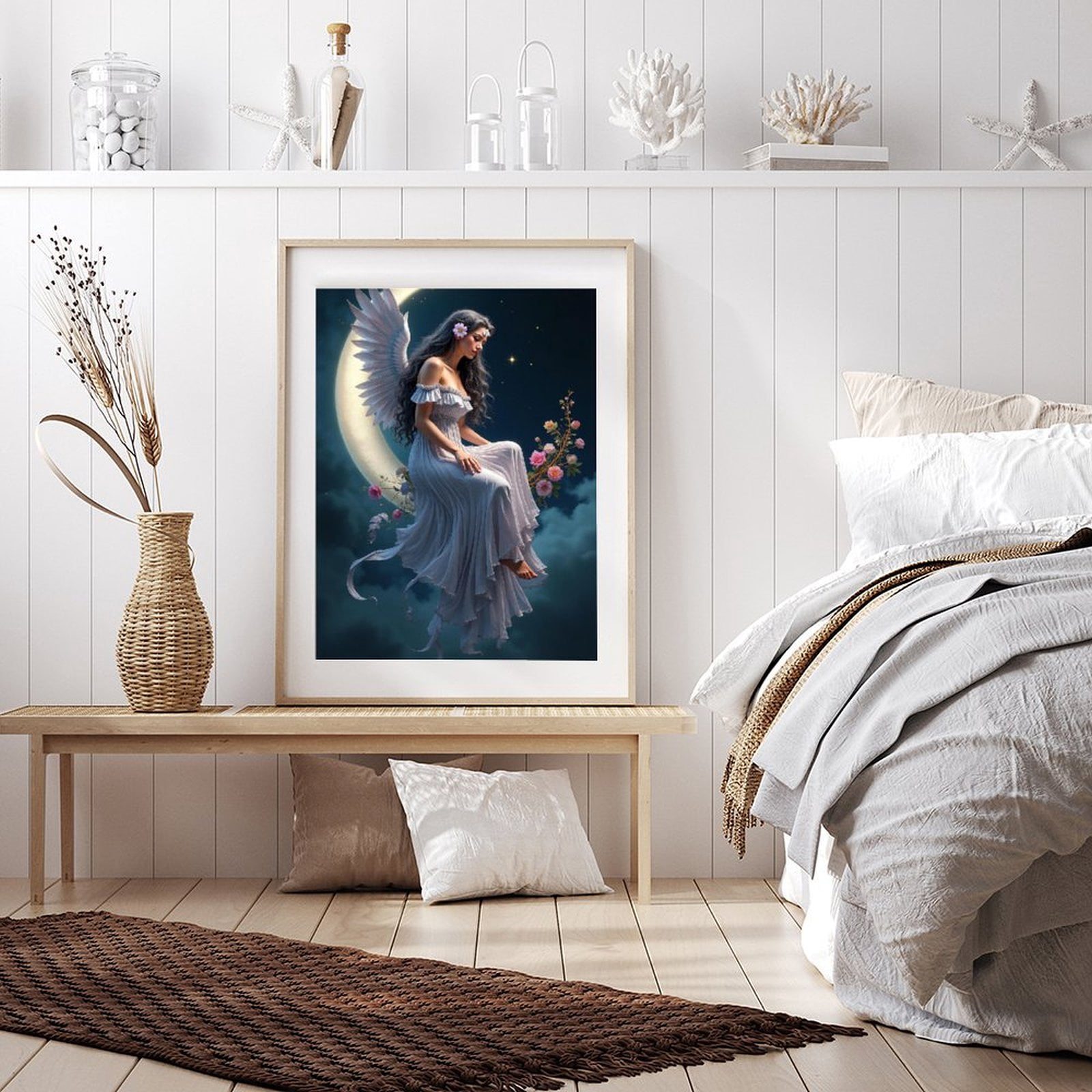 Diamond Art Kit for Adults, Classy Angel Print No.68 Diamond Painting for Adults Beginners, 5D DIY Diamond Art Painting Kits, Colorful Diamond Painting Craft for Home Decor 12x16
