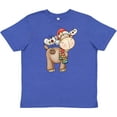 thumbnail image 3 of Inktastic Christmas Molly Moose Youth T-Shirt, 3 of 5