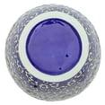 thumbnail image 7 of 14" White Flowers on Blue Tung Chi Vase, 7 of 7