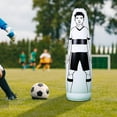 thumbnail image 1 of DYNWAVECA Inflatable Football Training Dummy Accessory Football Trainer Tumbler Adults White, 1 of 10