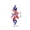 a166, variant on 4th of July Wreath Berry red White Blue Door Wreaths Decorations for Home Wall Decor