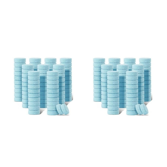 Youkk 80 Pcs Laveuse Concentrée Verre Effervescent Essuie-Glace Verres Outil Solide Vitre de Voiture Ménage Automobile Réparation Atelier 2Ensemble